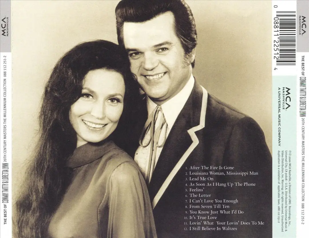 Conway Twitty & Loretta Lynn - After The Fire Has Gone