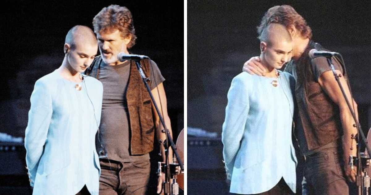 Video of Kris Kristofferson standing by Sinead O'Connor as she's booed on  stage resurfaces after his death - MEAWW News