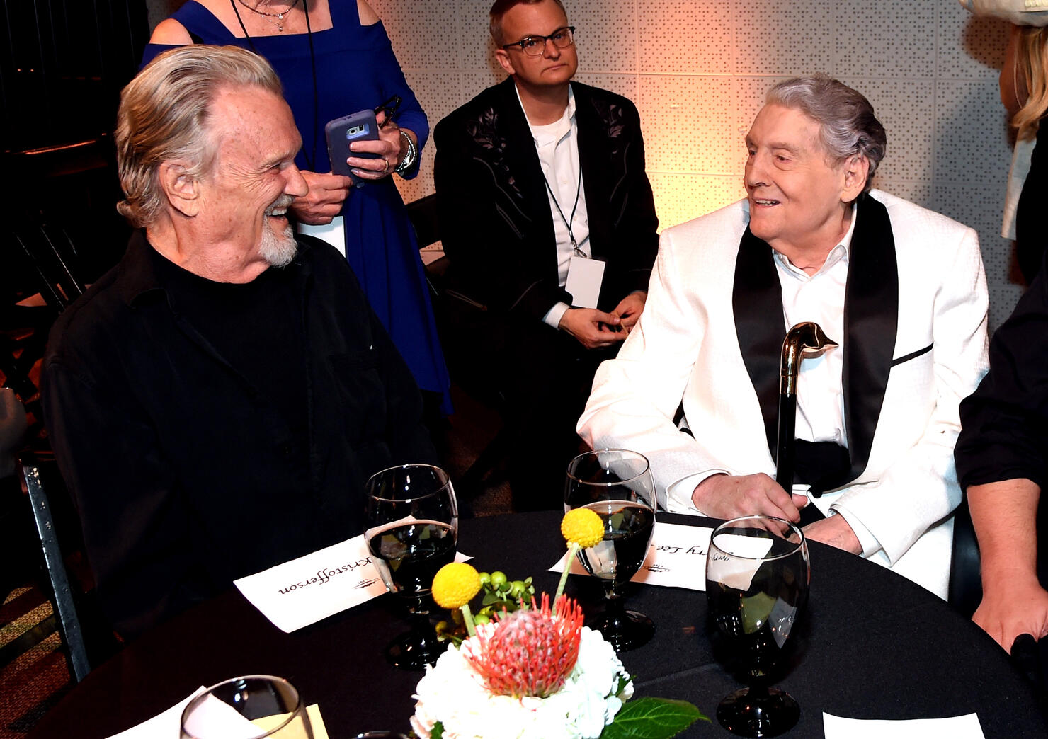 Jerry Lee Lewis, 'Too Ill' For HoF Induction, Honored By Kris Kristofferson | iHeart