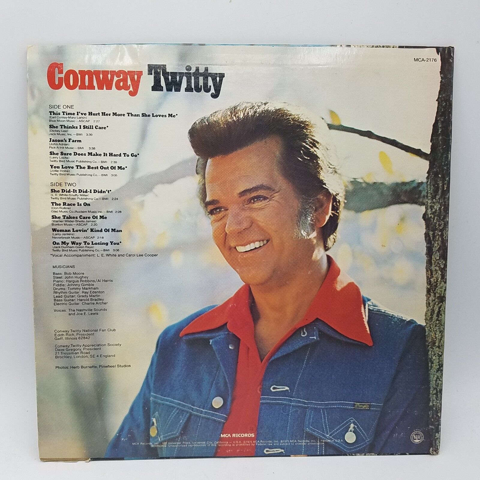 Conway Twitty "This Time I've Hurt Her More Than She Loves Me" Vinyl LP 1975 | eBay