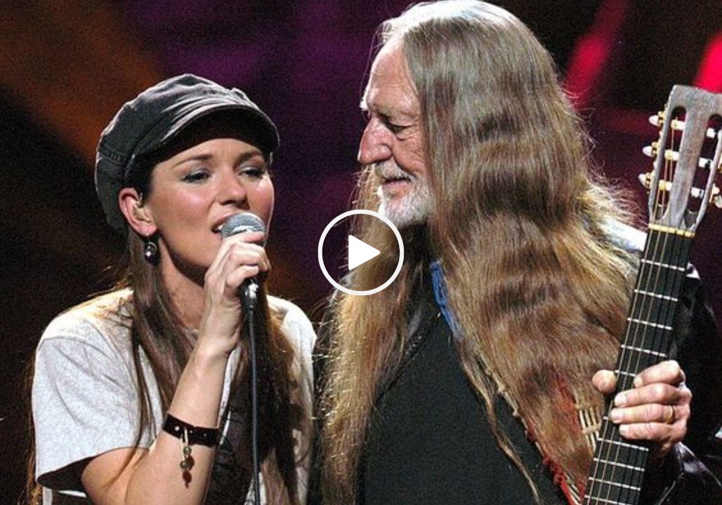 Willie Nelson and Shania Twain, Blue eyes crying in the rain